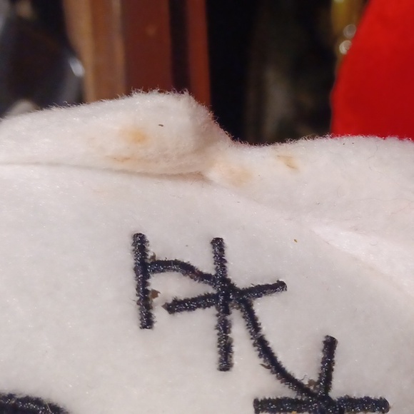 Spencer's Gifts holiday 2004 Anti Clause punk rock snowman plush - Picture 4 of 4